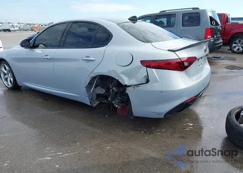 2021 Alfa Romeo Giulia Ti Sport Awd from USA, damaged, VIN ZARFANBN0M7645487